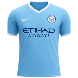 Camisa Manchester City Torcedor Masculina - Azul