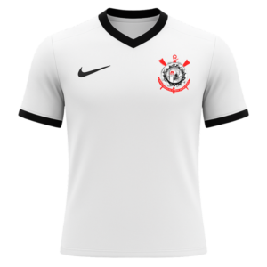 Camisa Corinthians Torcedor Masculina – Branca